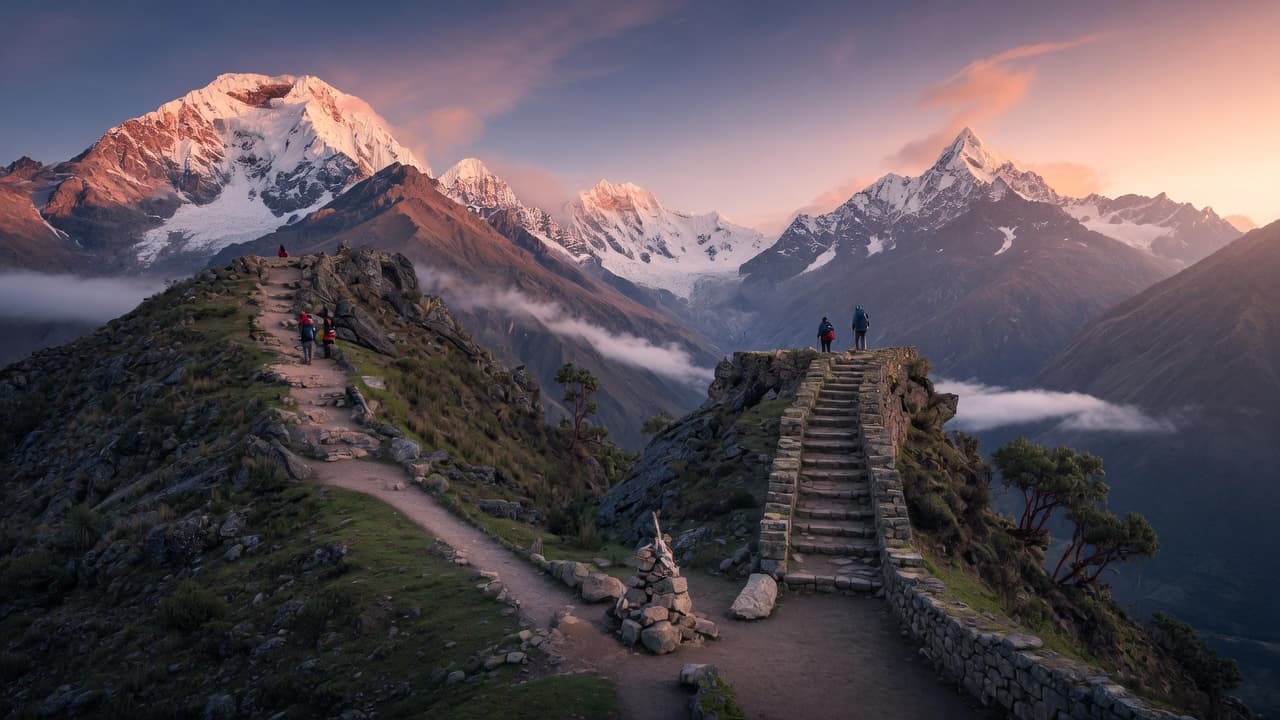 Senderos de trekking en los Andes: Salkantay y Camino Inca